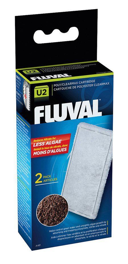 Fluval Poly/clearmax Filter Cartridge Fluval U2 - Fische 126.2481