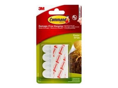 3M Plakatstrips 12 Strips - Kleiderbuegel Und Haken