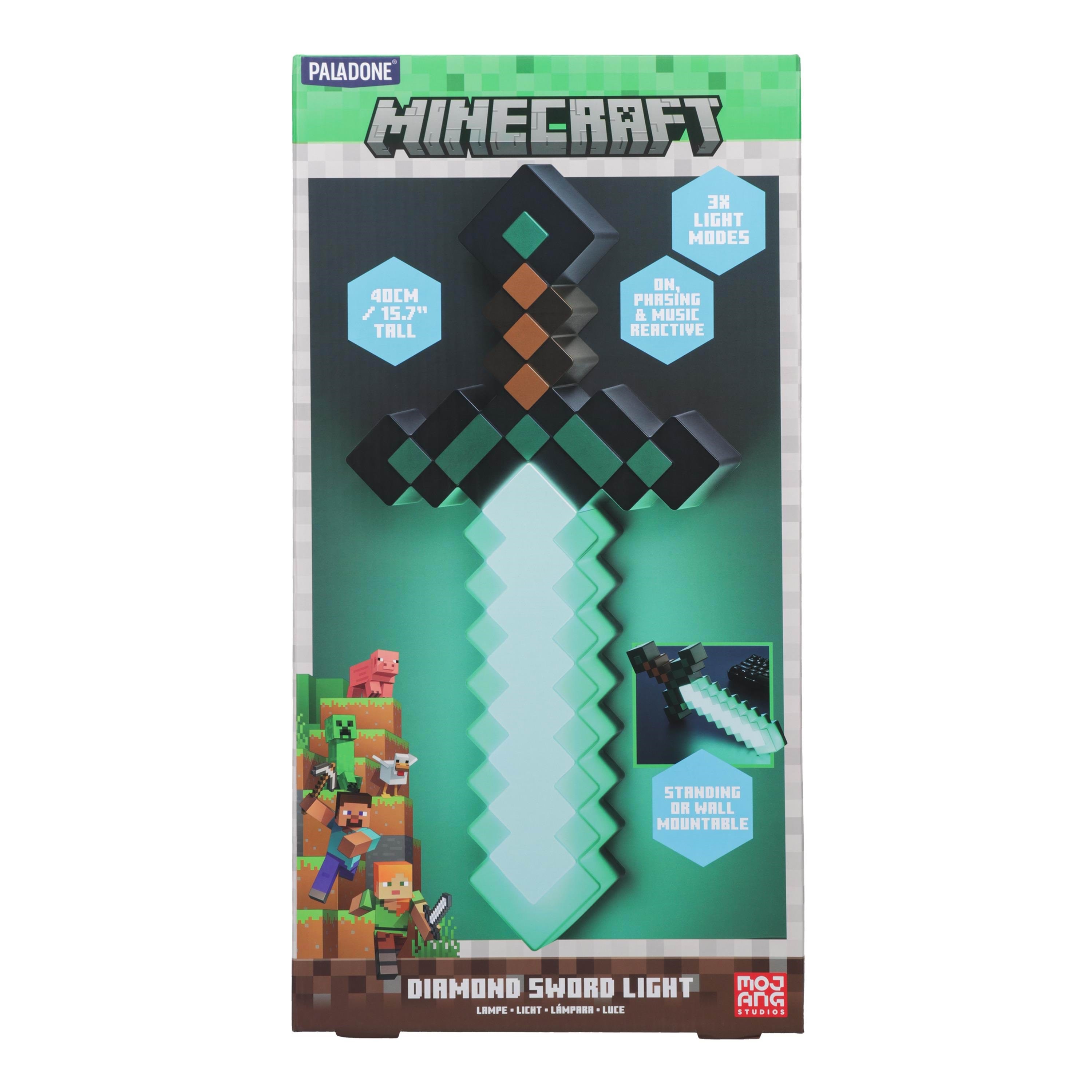 Paladone - Minecraft Diamond Sword Light - Lampe - Merchandise