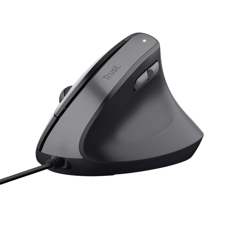 Trust Bayo II - Ergonomische Maus (Schwarz) 25144