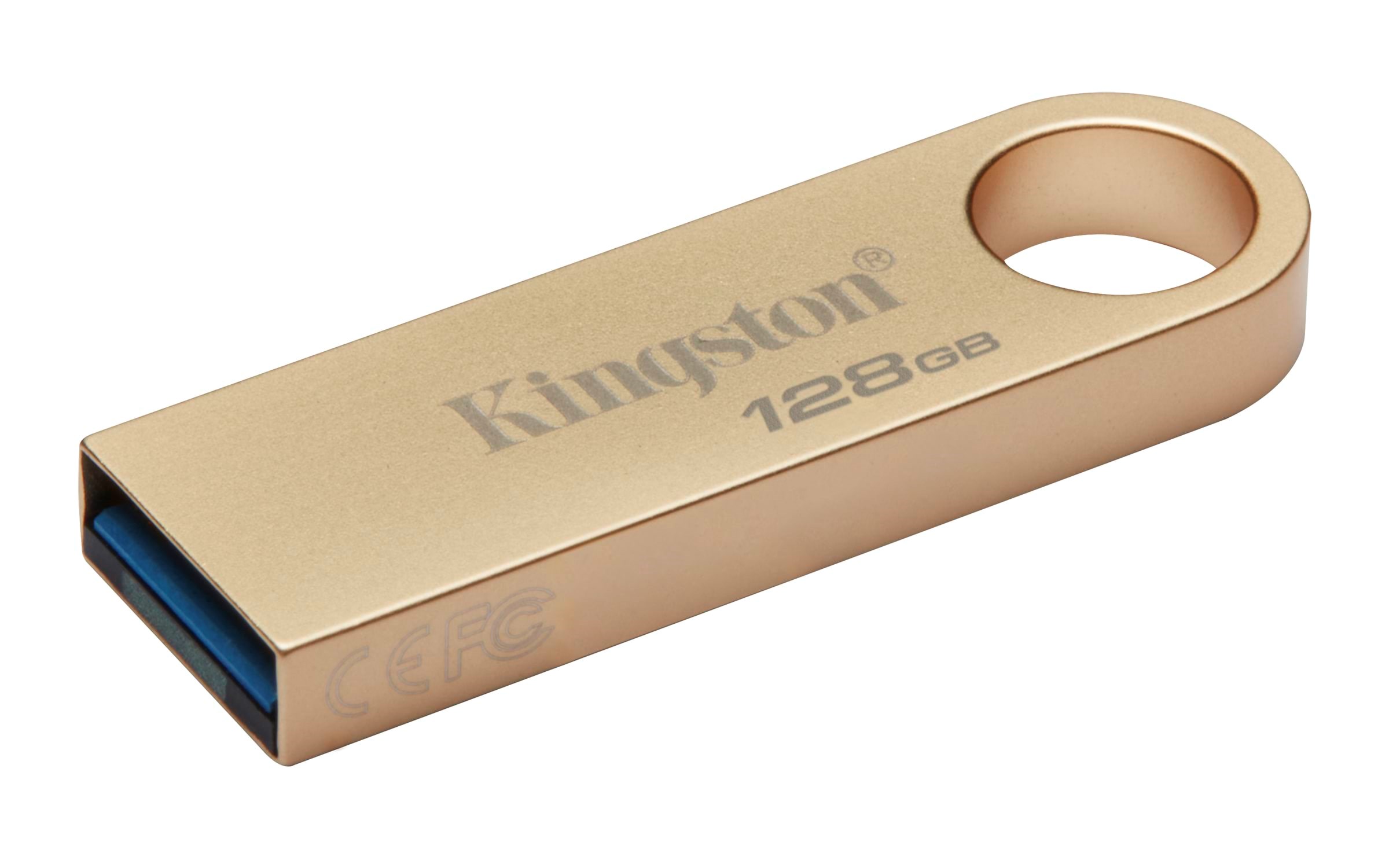 Kingston Datatraveler Se9 G3 - Gold - 128gb - Usb-stick - Usb Stick Dtse9g3/128gb