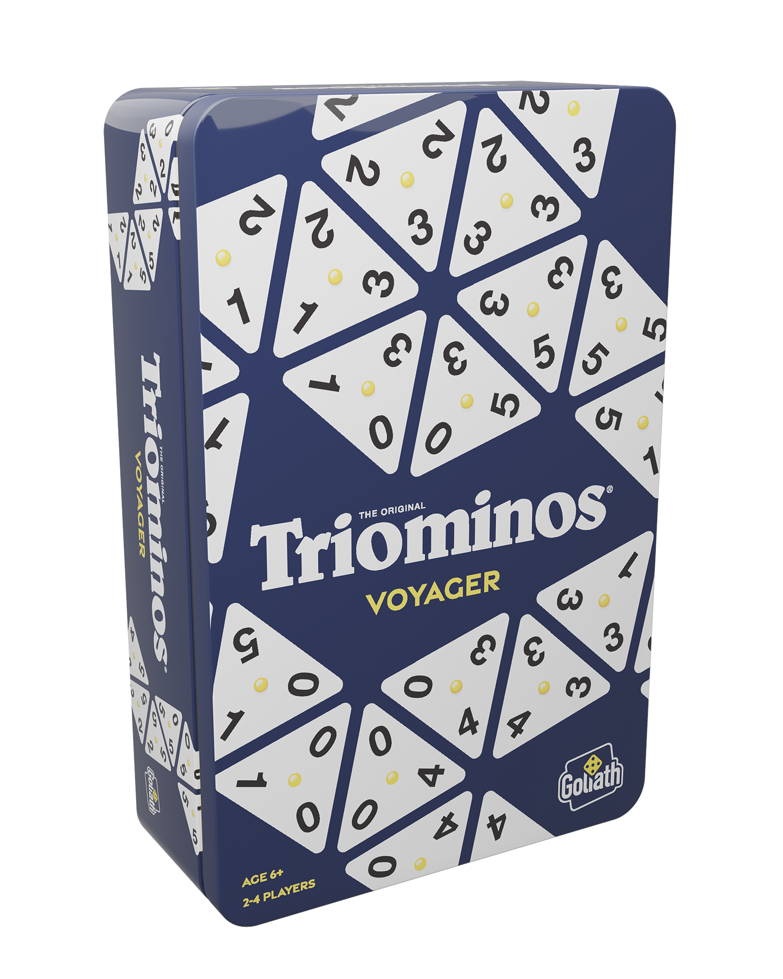 Goliath Triominos - The Original Travel Tin - Tour Edition - Brettspiele