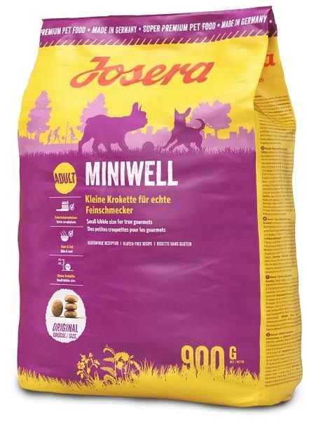 Josera Miniwell Adult Dry Dog Food 900g - Hunde 4032254745167
