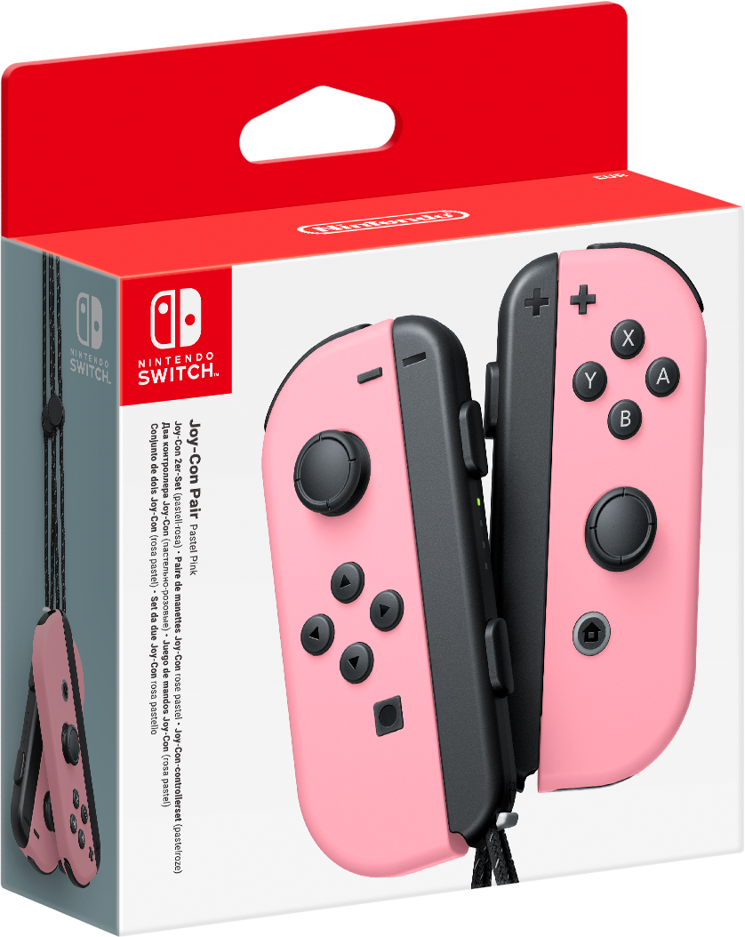 Nintendo Joy-con Pair Pastel Pink - Wireless Controller - Nintendo Switch - Gaming Zubehoer