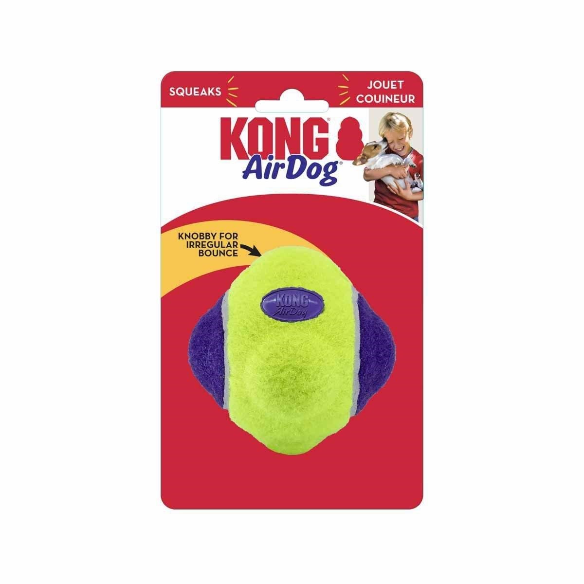 Kong Airdog Squeaker Knobby Ball M/l - Hunde 341177