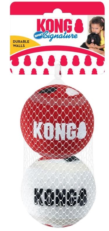 Kong Signature Sport Balls 2-pack 8cm L - Hunde
