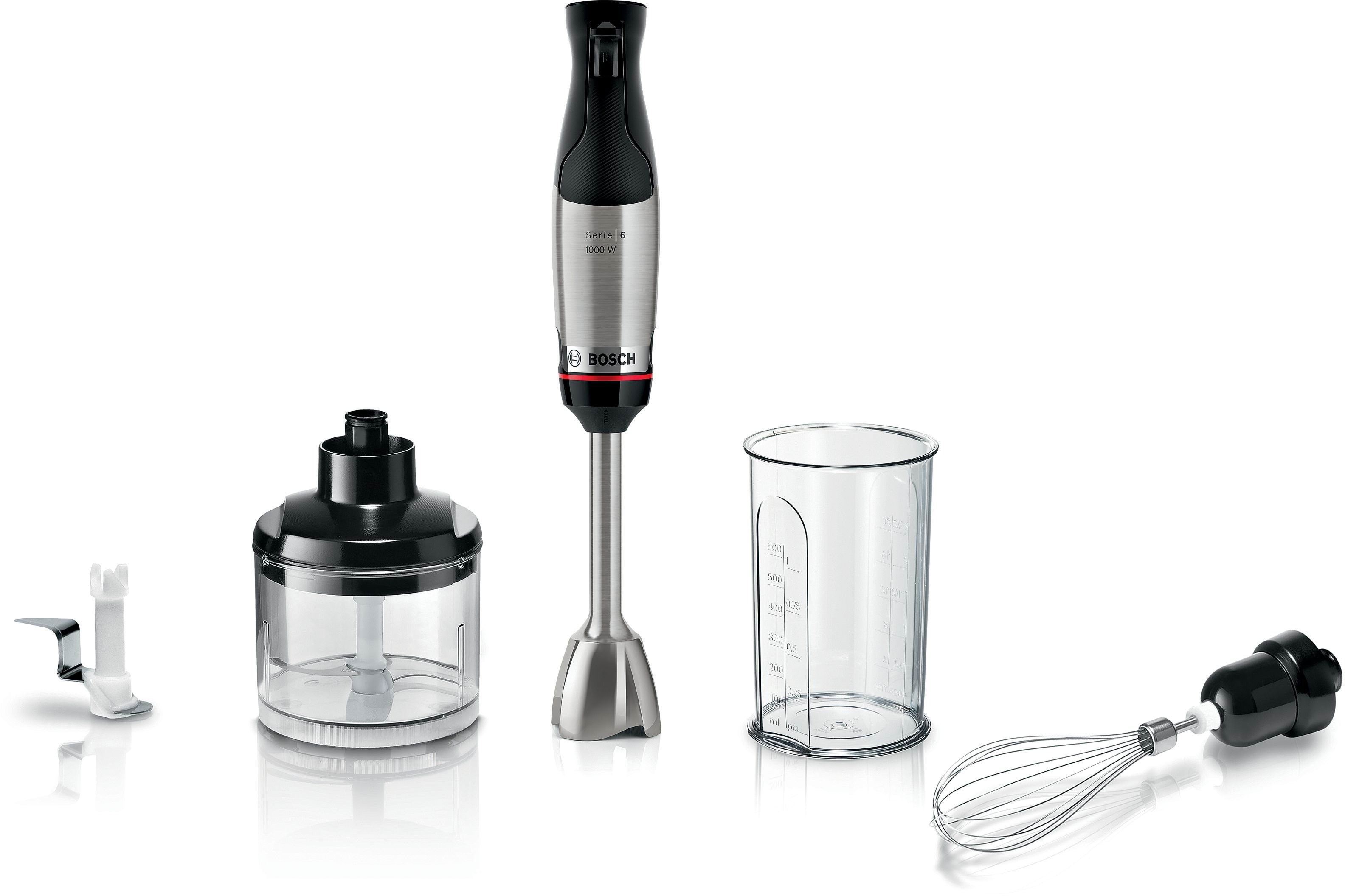 Bosch Stabmixer Ergomaster Serie 6 Msm6m622 Incl. Chopper And Whisk - 1000 W