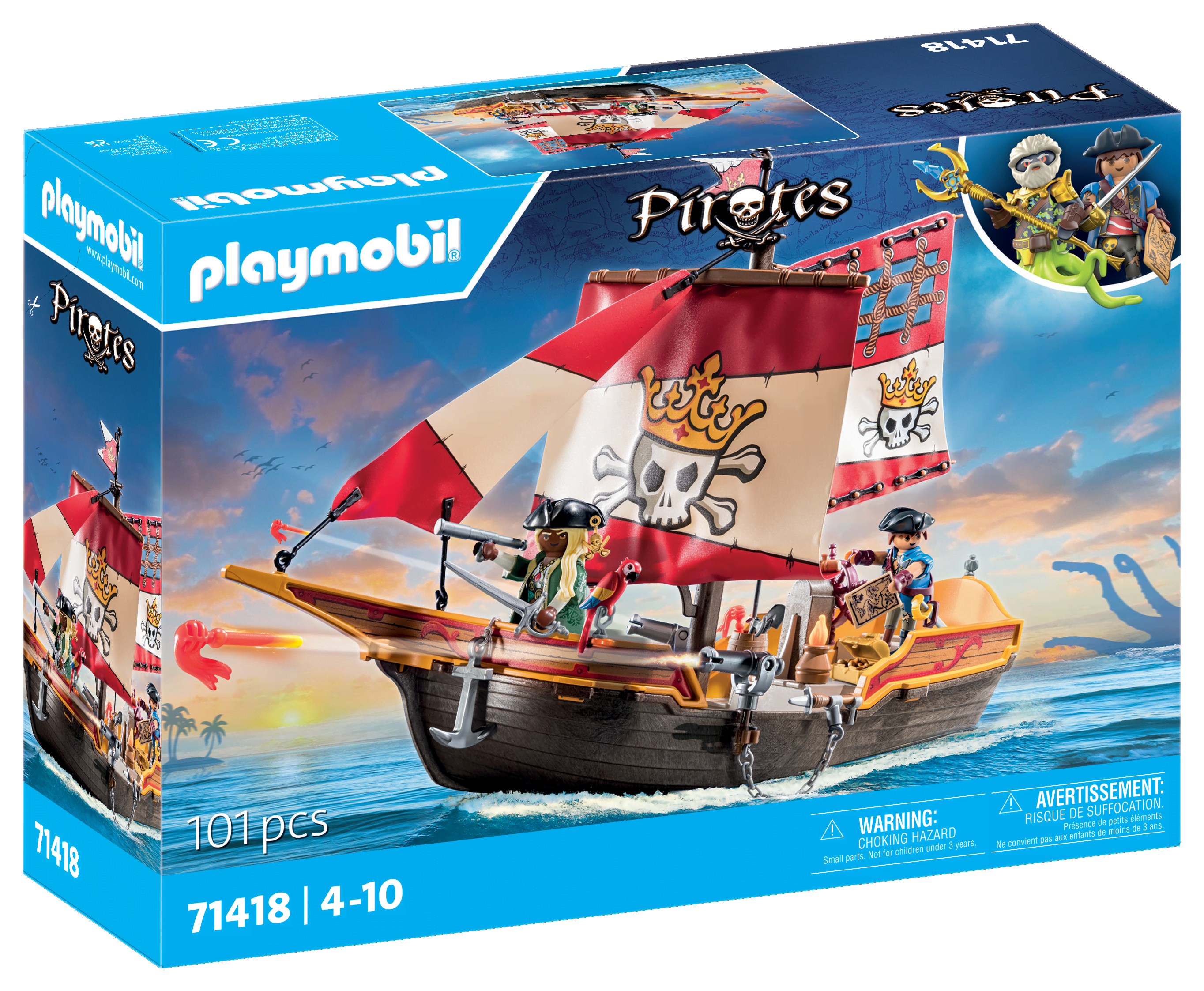 Playmobil Pirates - Piratenschiff