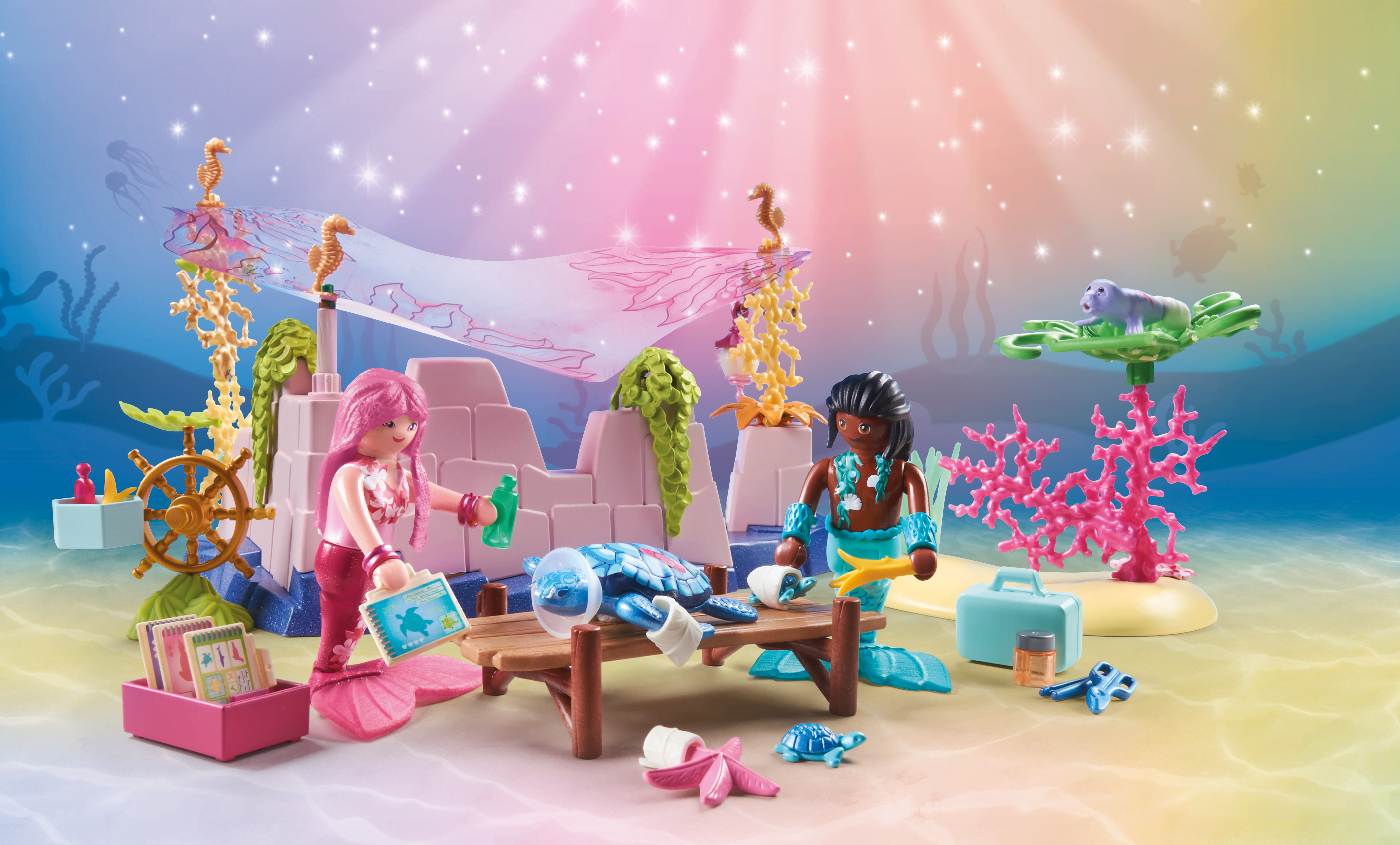 Playmobil Fantasie & Magie - Meerjungfrau-tierpflege