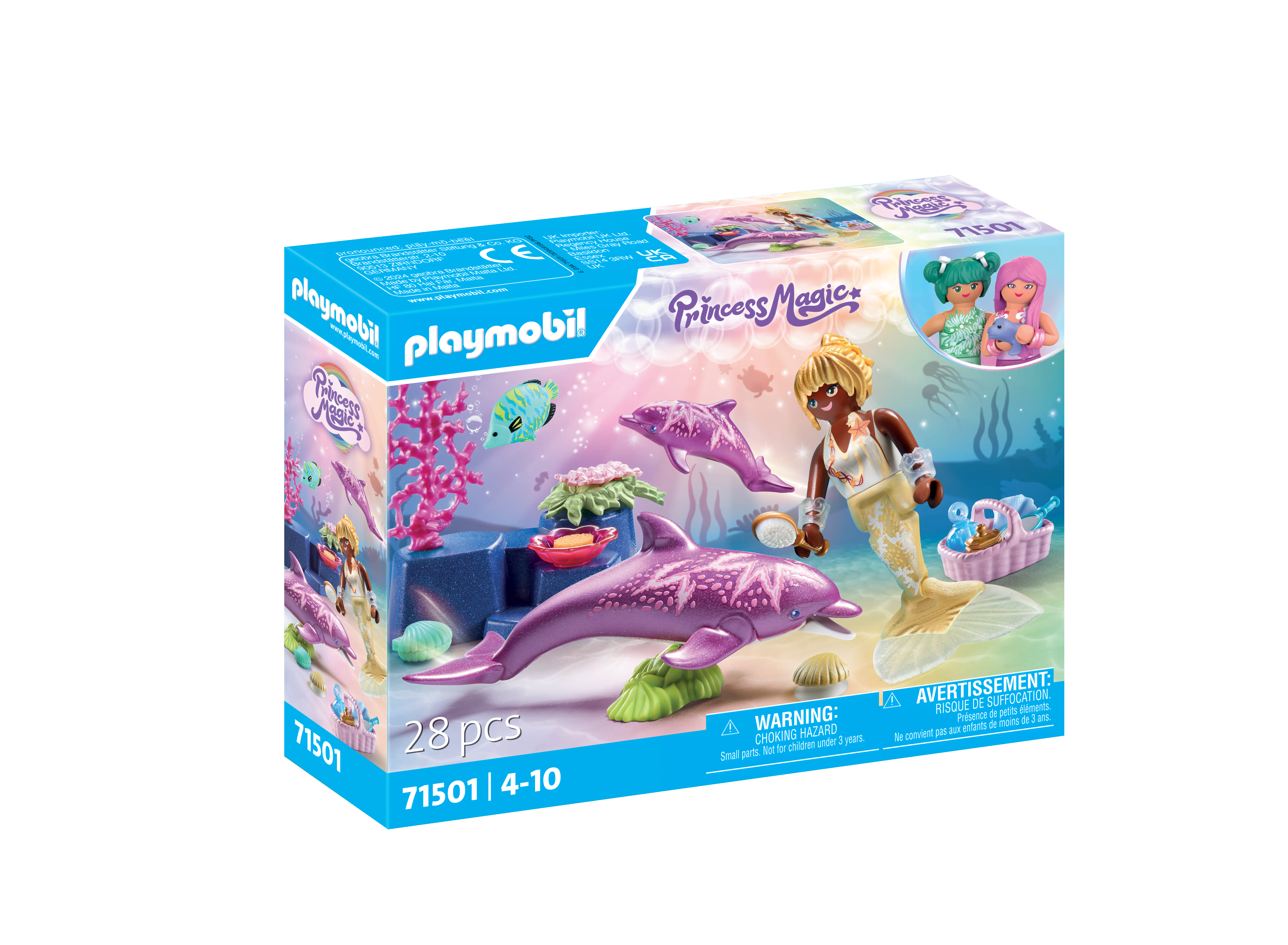 Playmobil Fantasie & Magie - Meerjungfrau Mit Delfinen