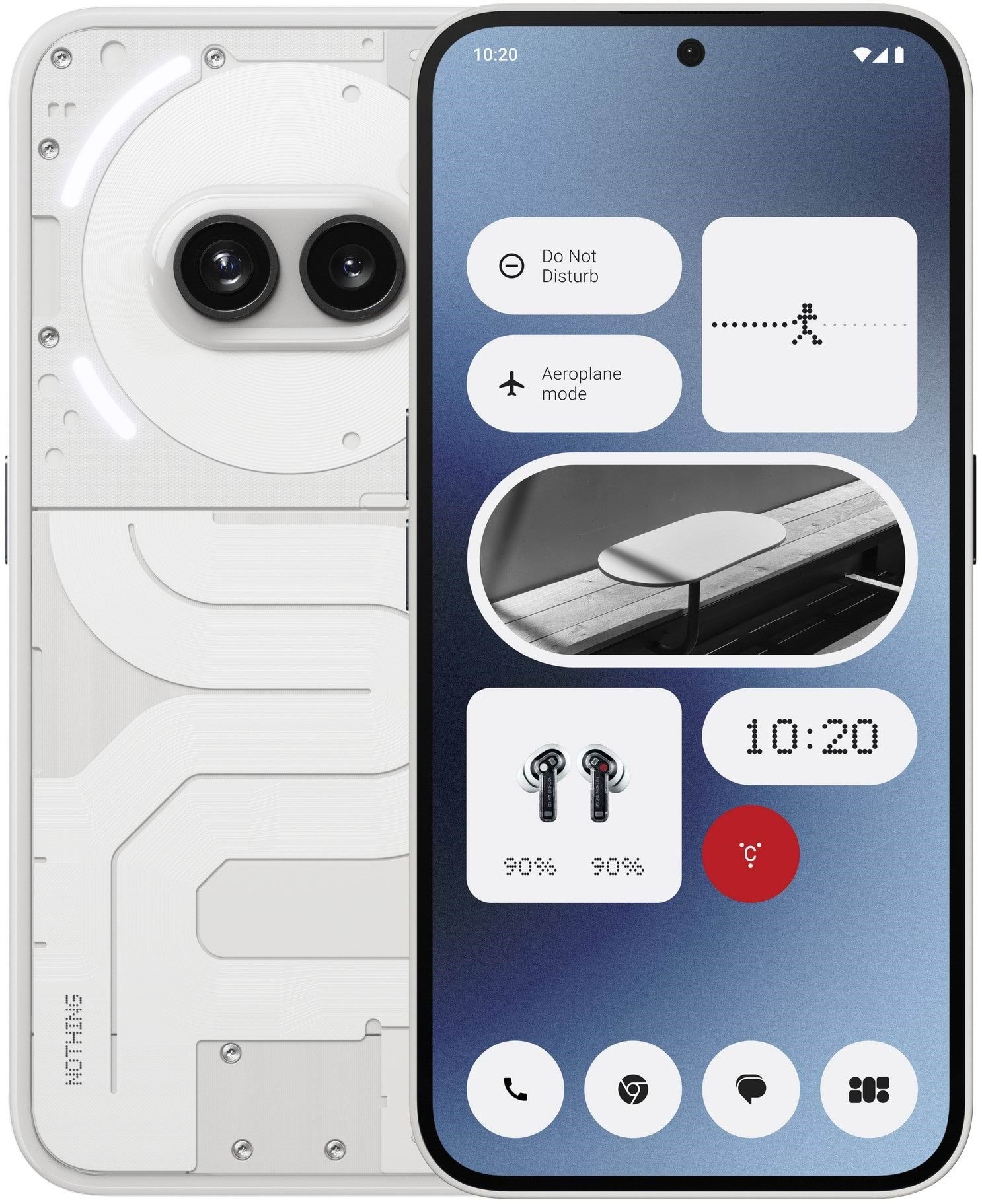 Nothing Phone (2a) 256gb/12gb - White - Handys Smartphones
