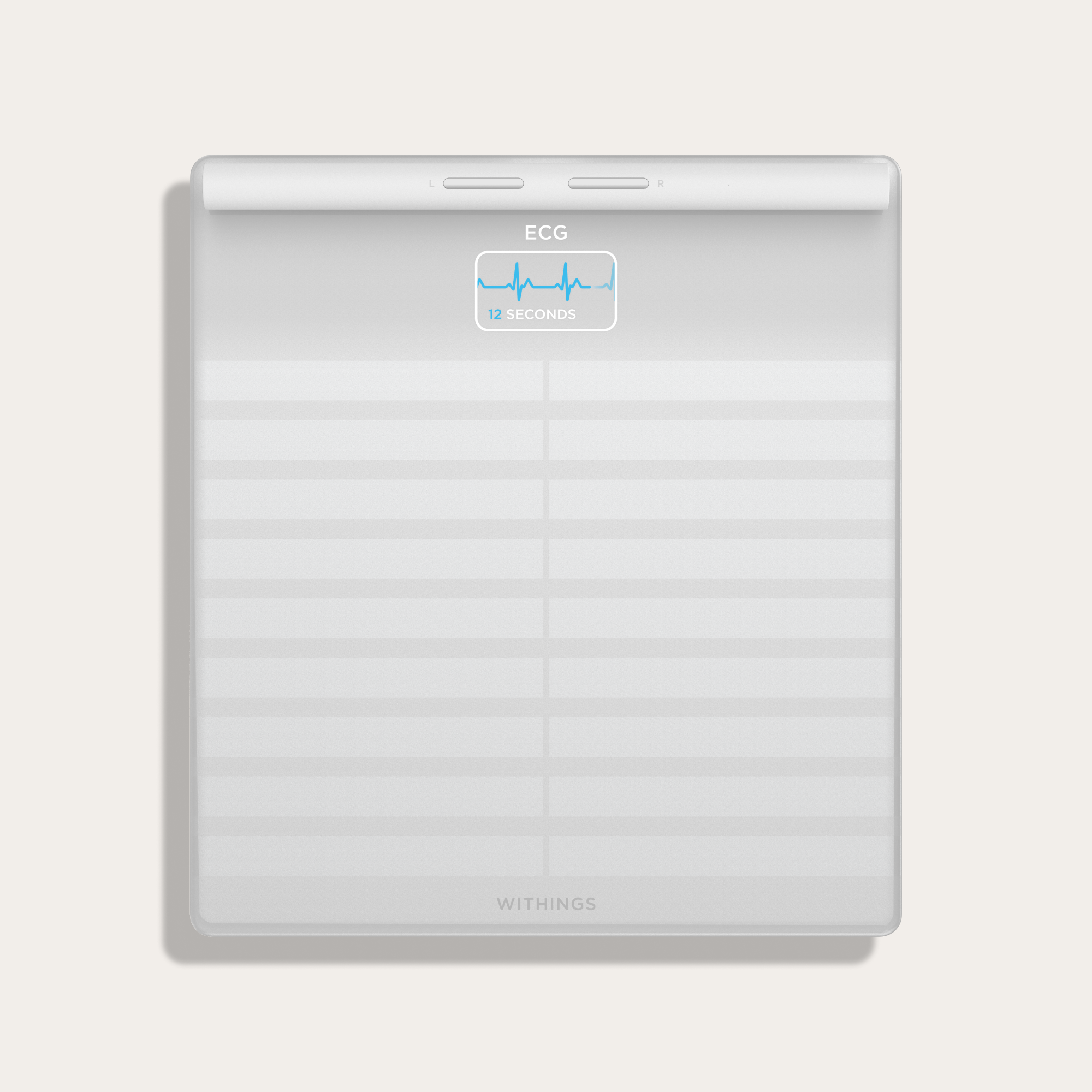 Withings Analysewaage Body Scan - White - Personenwaagen