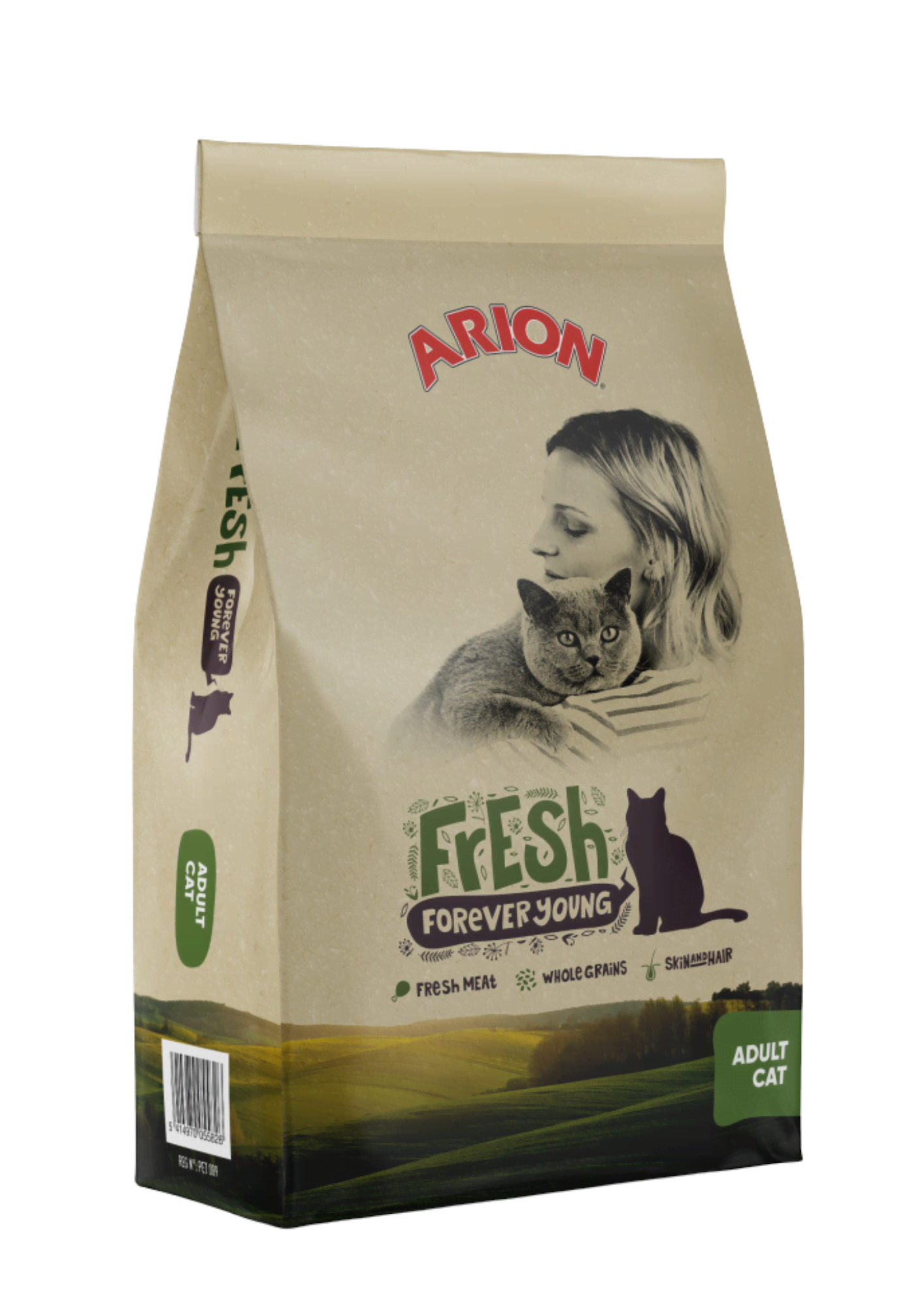 Arion Fresh Adult Cat Dry Cat Food 12kg - Katzen