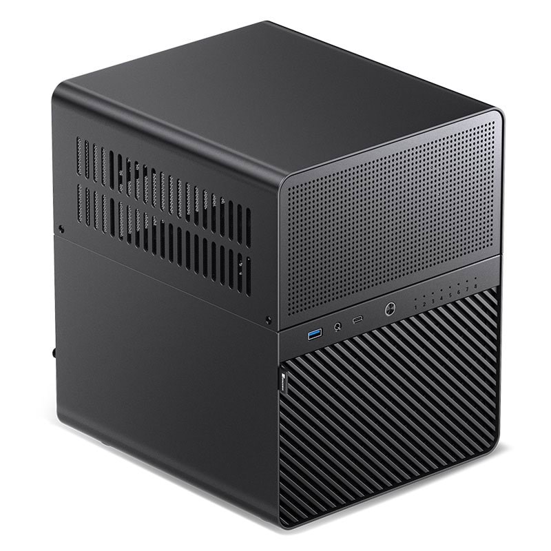 Jonsbo N3 Mini-itx - Gehäuse - Nas Tower - Schwarz - Gehaeuse