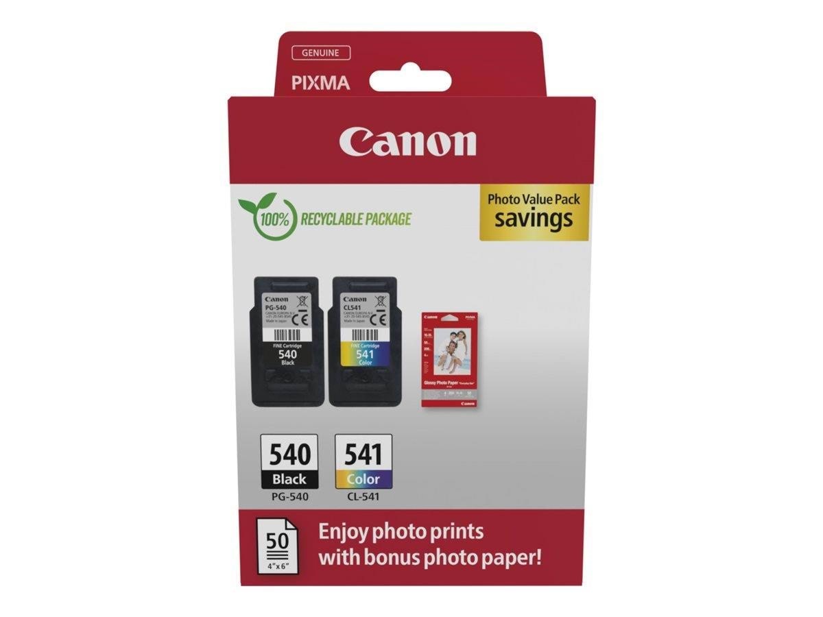 Canon Pg-540/cl-541 / 5225b013 Value Pack - Papier Fotopapier Und Etiketten