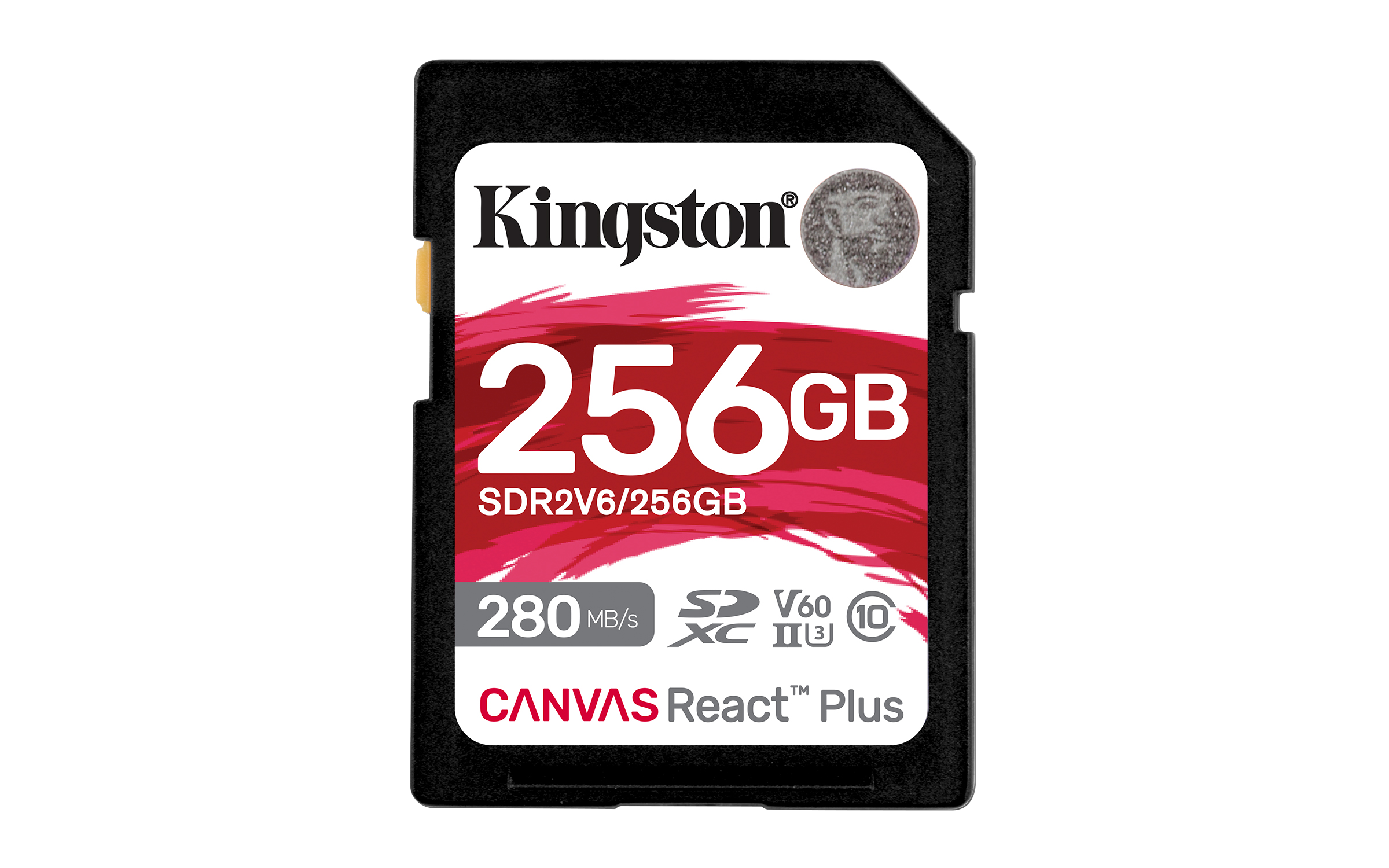 Kingston Canvas React Plus V60 SD - 280mb/s - 256gb - Speicherkarten