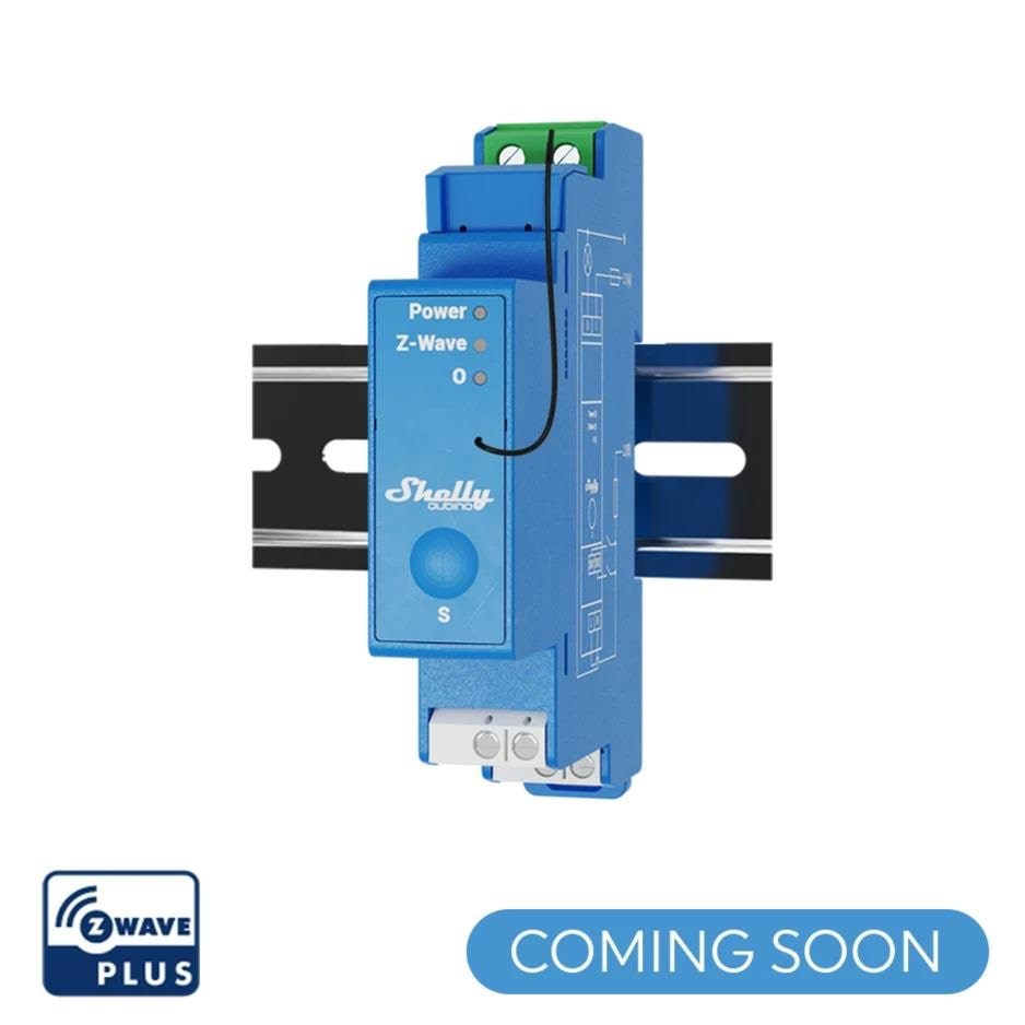 Shelly Qubino Wave Pro 1 - Smart Home Shelly_W_Pro_1