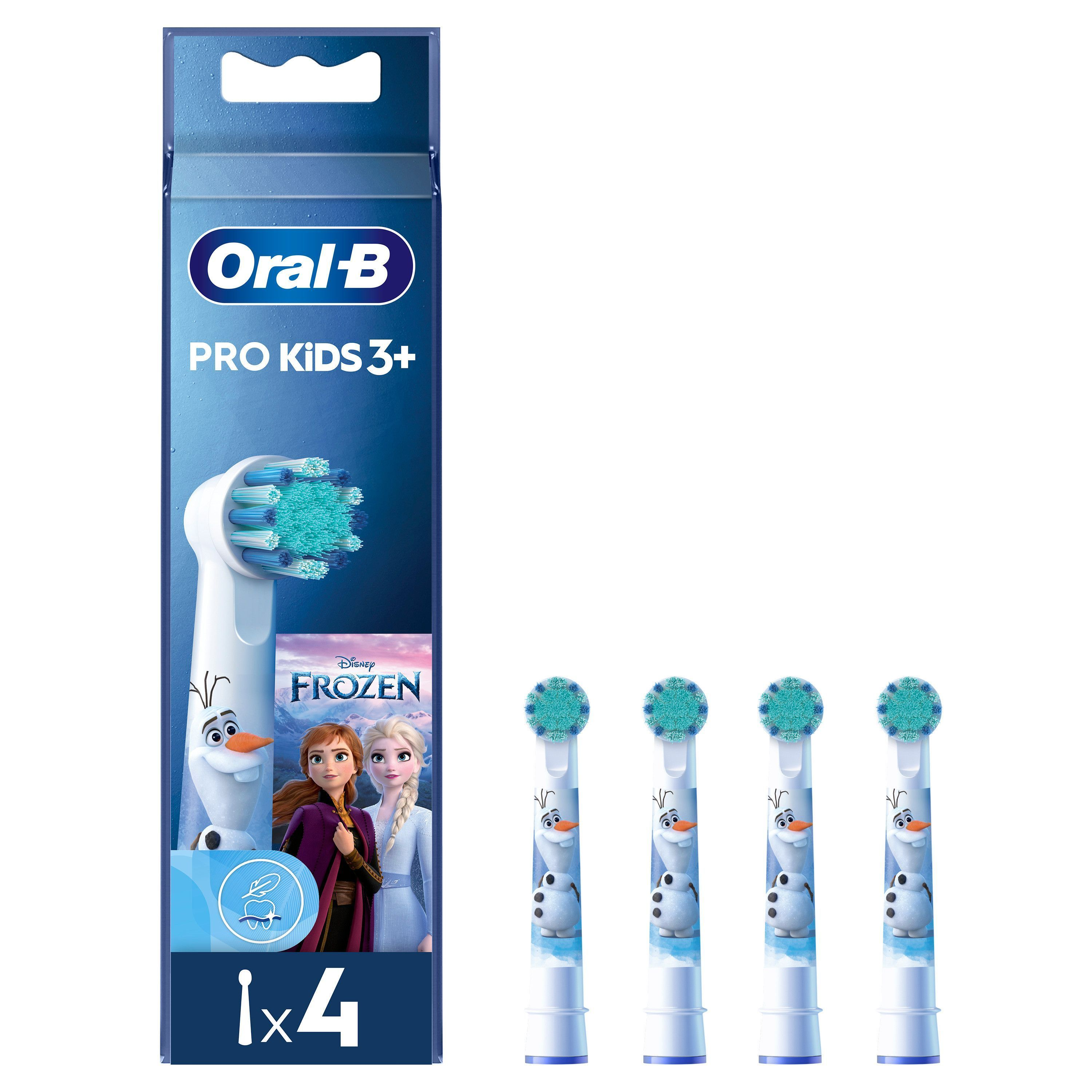 Oral-b Bürstenköpfe Frozen Refill 4 Pcs - Elektrische Zahnbuersten