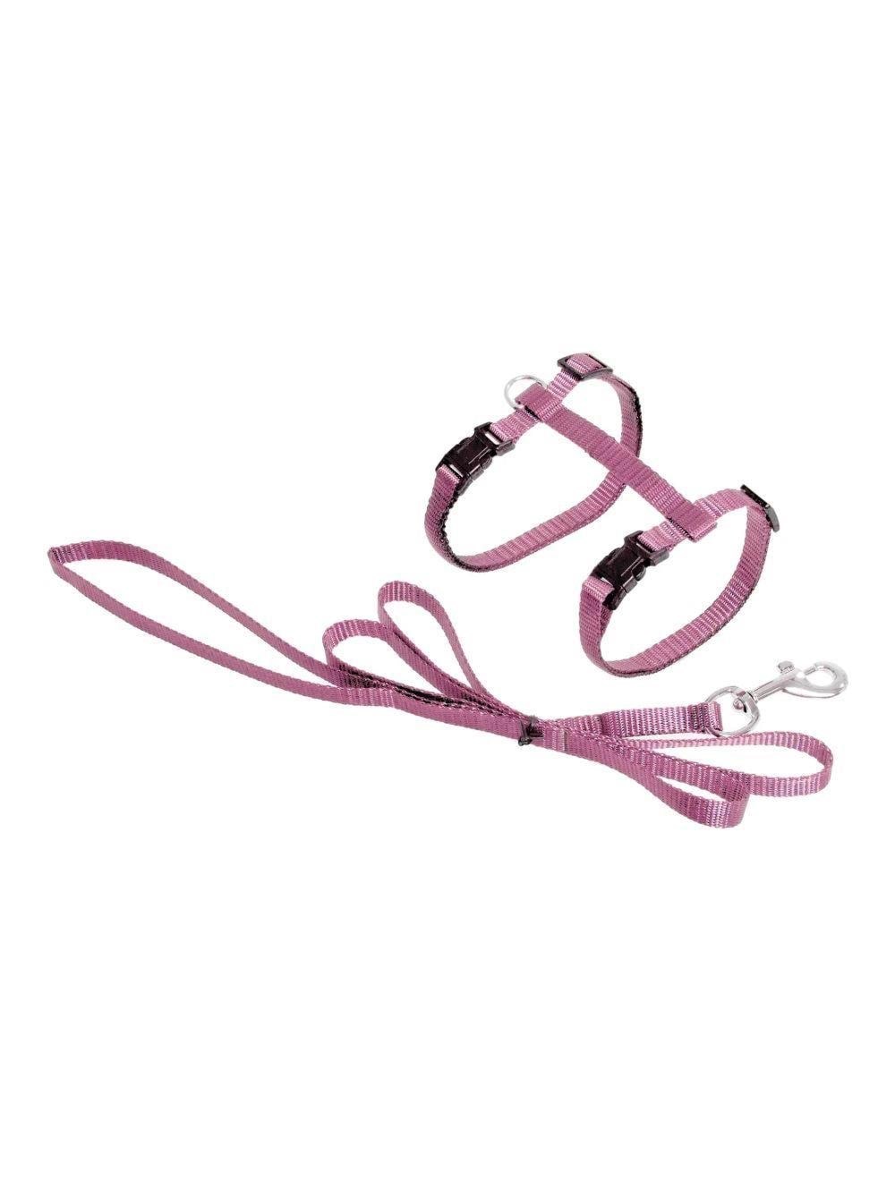 Flamingo - Ziggi Cat Harness With Line - Pink - Katzen 5415245135700