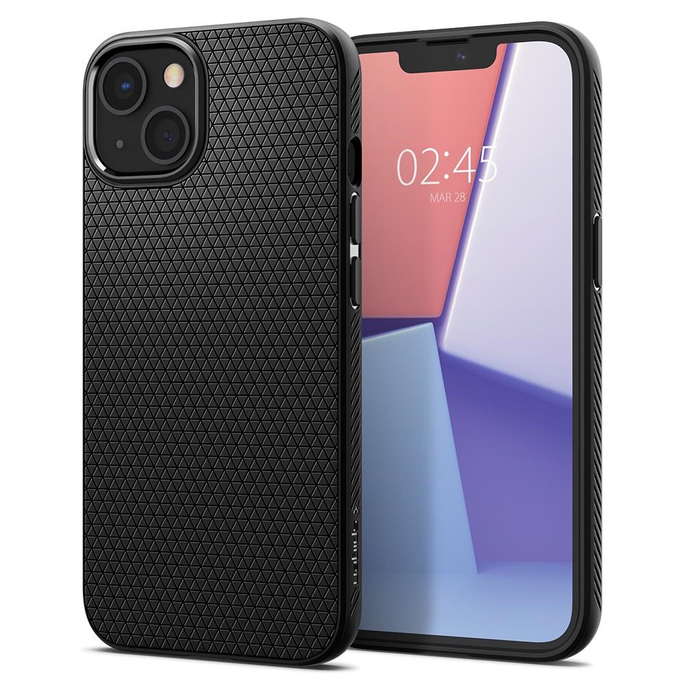 Spigen Liquid Air - Matte Black - Iphone 13 Mini - Handys Cover Cases
