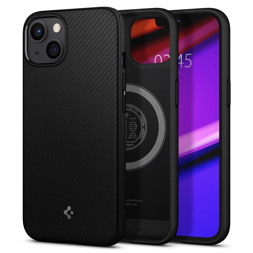 Spigen Mag Armor - Matte Black - Iphone 13 - Handys Cover Cases