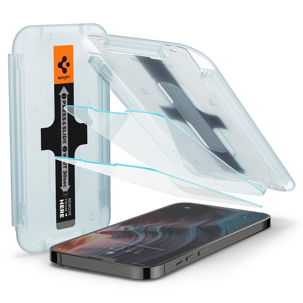 Spigen tR EZ Fit 2 Pack - Transparency - Iphone 14 Plus/iphone 13 Pro Max - Handys Schutzfolie