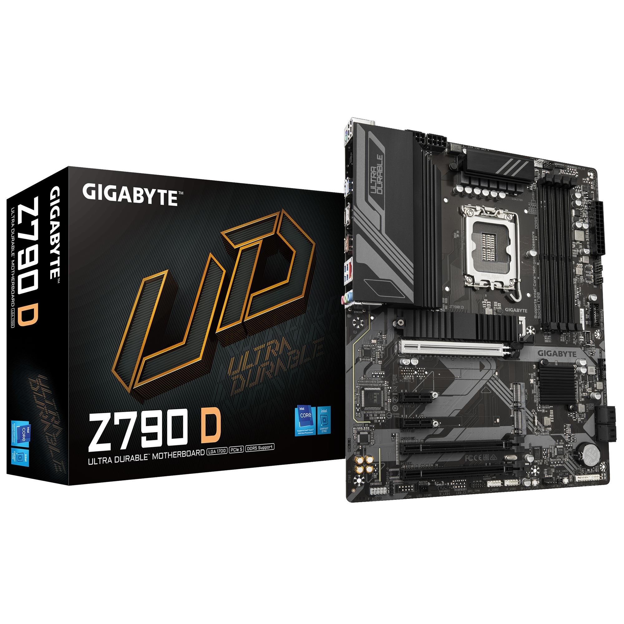 Gigabyte Z790 D Mainboard - Intel Z790 - Intel Lga1700 - Ddr5 Ram - Atx