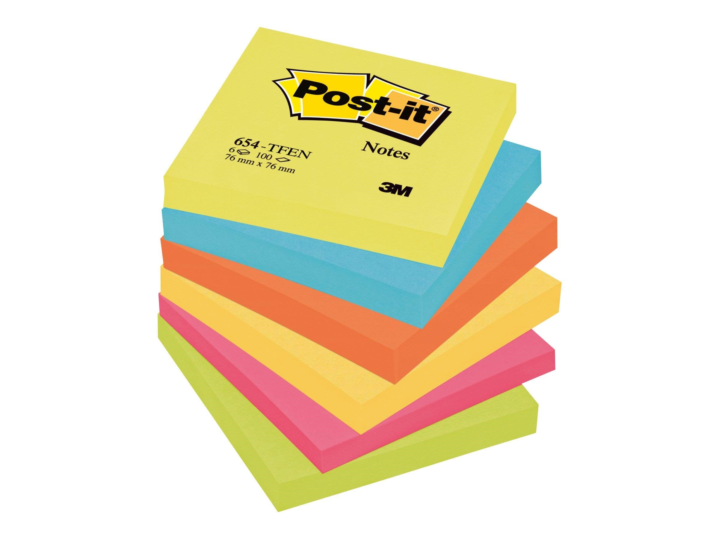 3M Post-it 654-tfen - Bloecke Formulare Und Notizbuecher