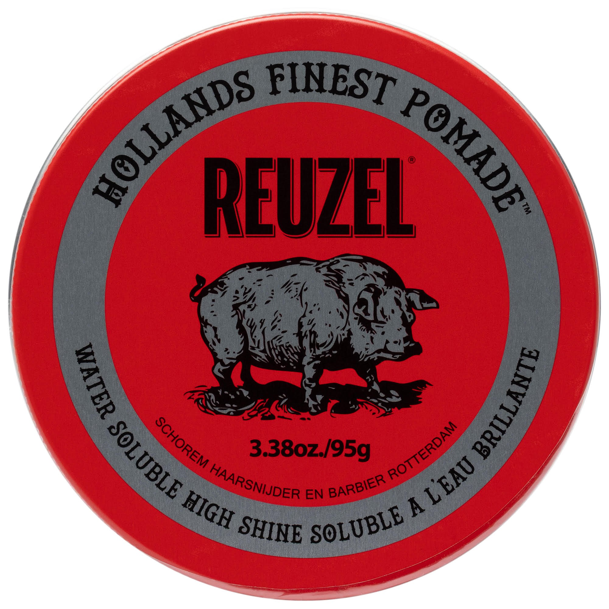 Reuzel Red Water Soluble High Sheen Pomade 95 ml - Haircare