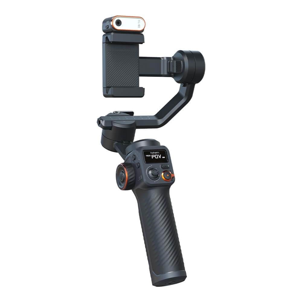 Hohem Smartphone Gimbal Isteady M6 Black Kit With AI - Foto Video Zubehoer Ism6k