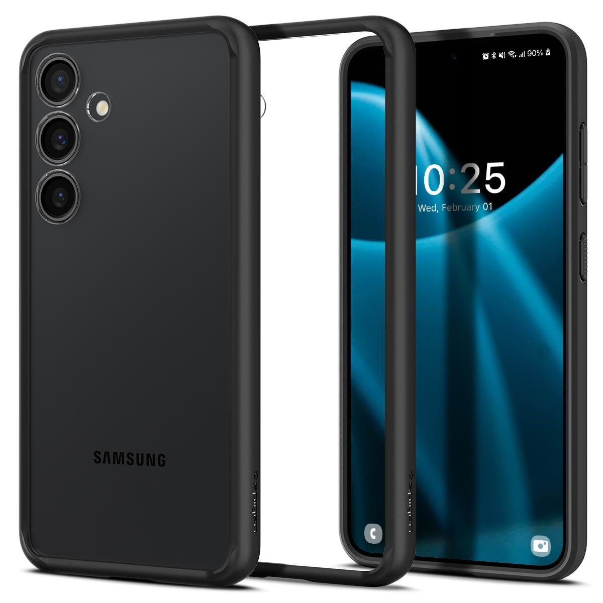 Spigen Ultra Hybrid - Matte Black - Samsung Galaxy S24 - Handys Cover Cases