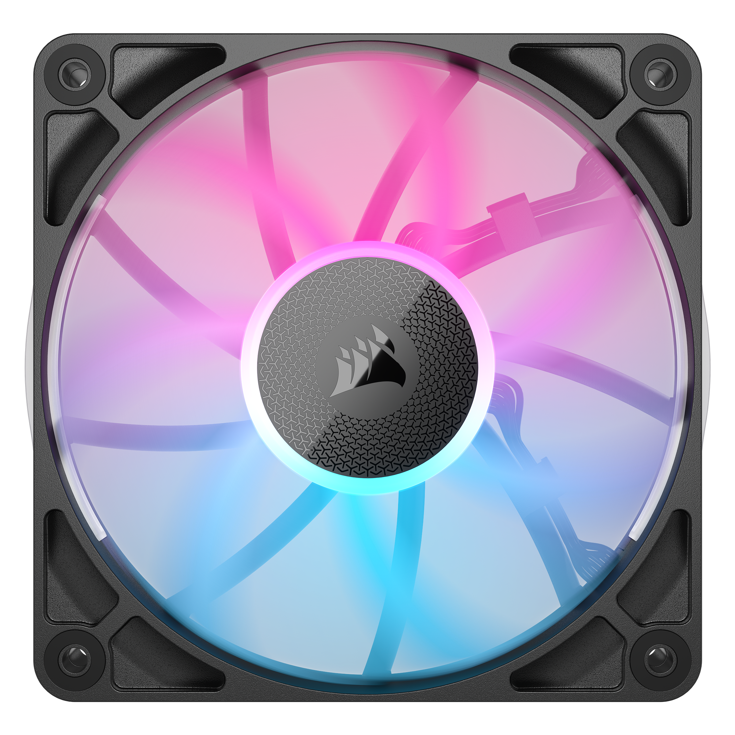 Corsair Icue Link Rx120 Rgb - Gehäuselüfter - 120mm - Schwarz Mit Rgb Led - 36 Dba - Gehaeuseluefter Co-9051017-ww