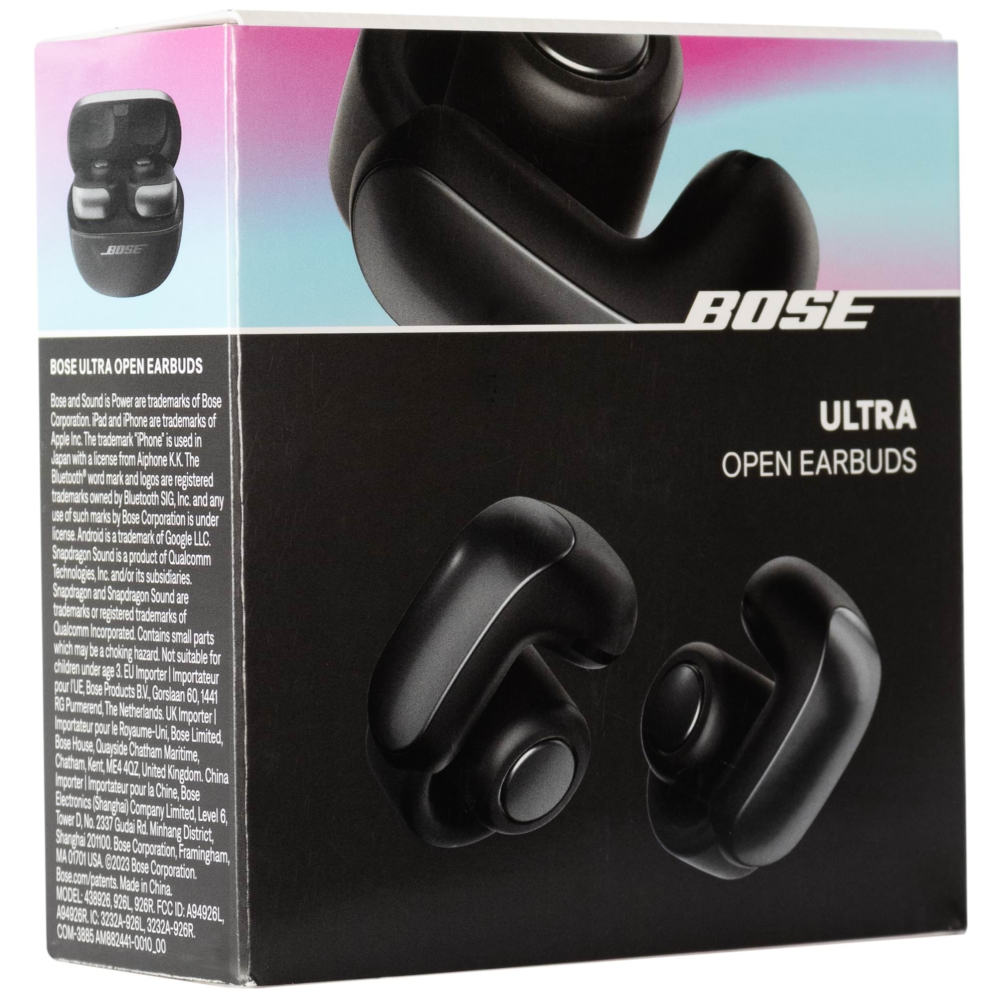 Kopfhörer - Bose Ultra Open Earbuds - Black - Kopfhoerer/headsets