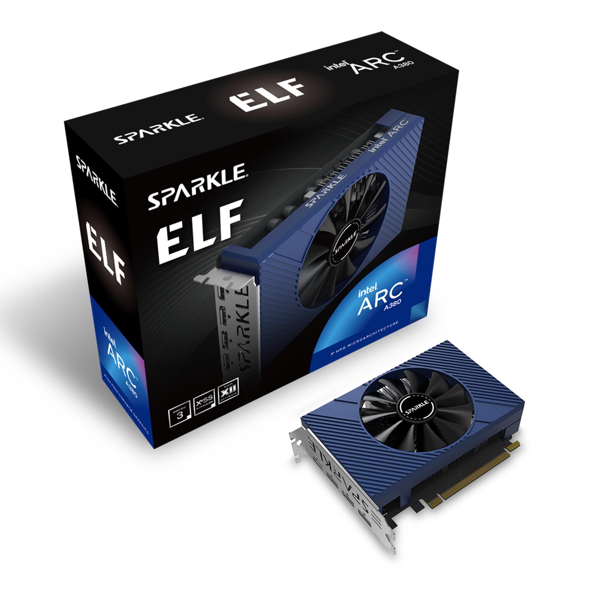 Sparkle Arc A380 Elf - 6gb Gddr6 Ram - Grafikkarte