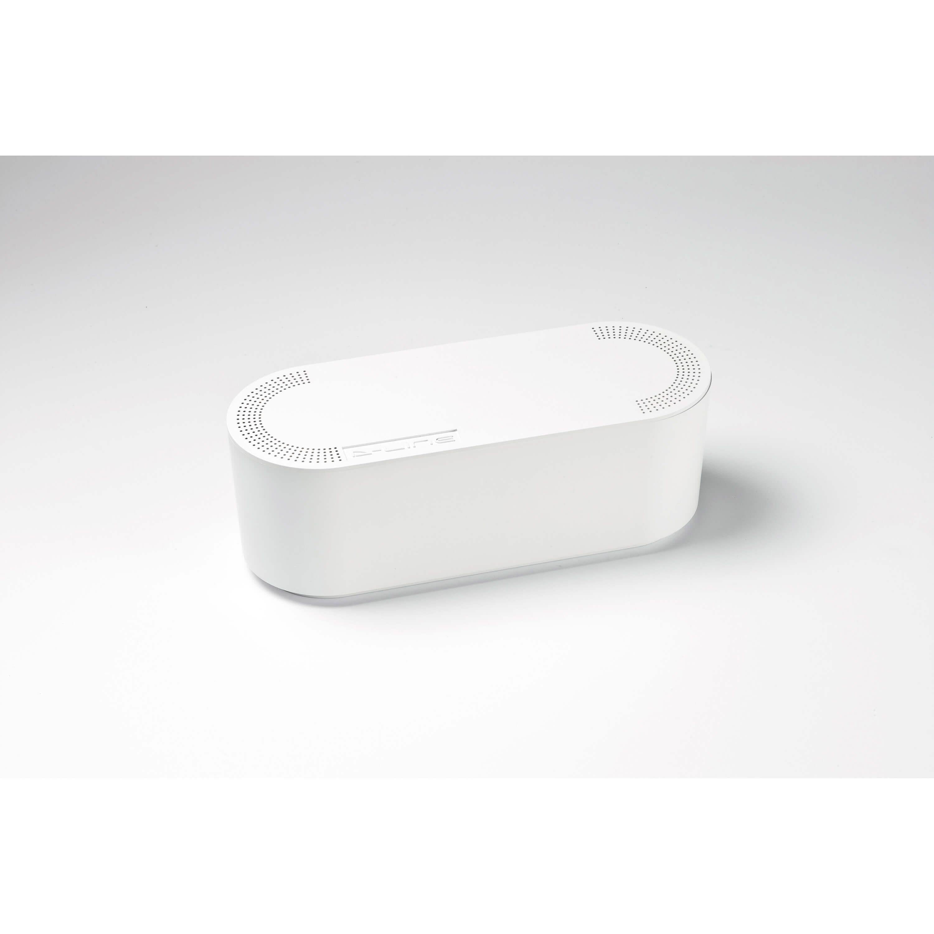 D-line Cable Box Small White - Kabelkanal Kabelschlauch Weiß Eu/ctusmlw/sw
