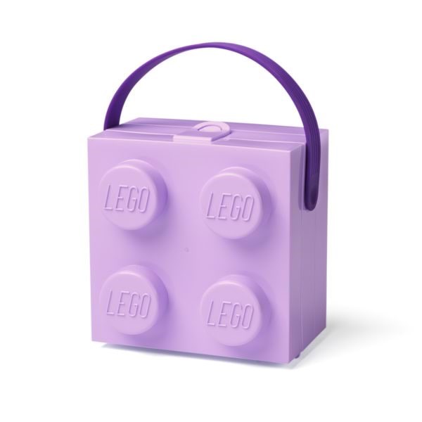 Lego Box W. Handle - Lavender - Kinderzimmer 40240004