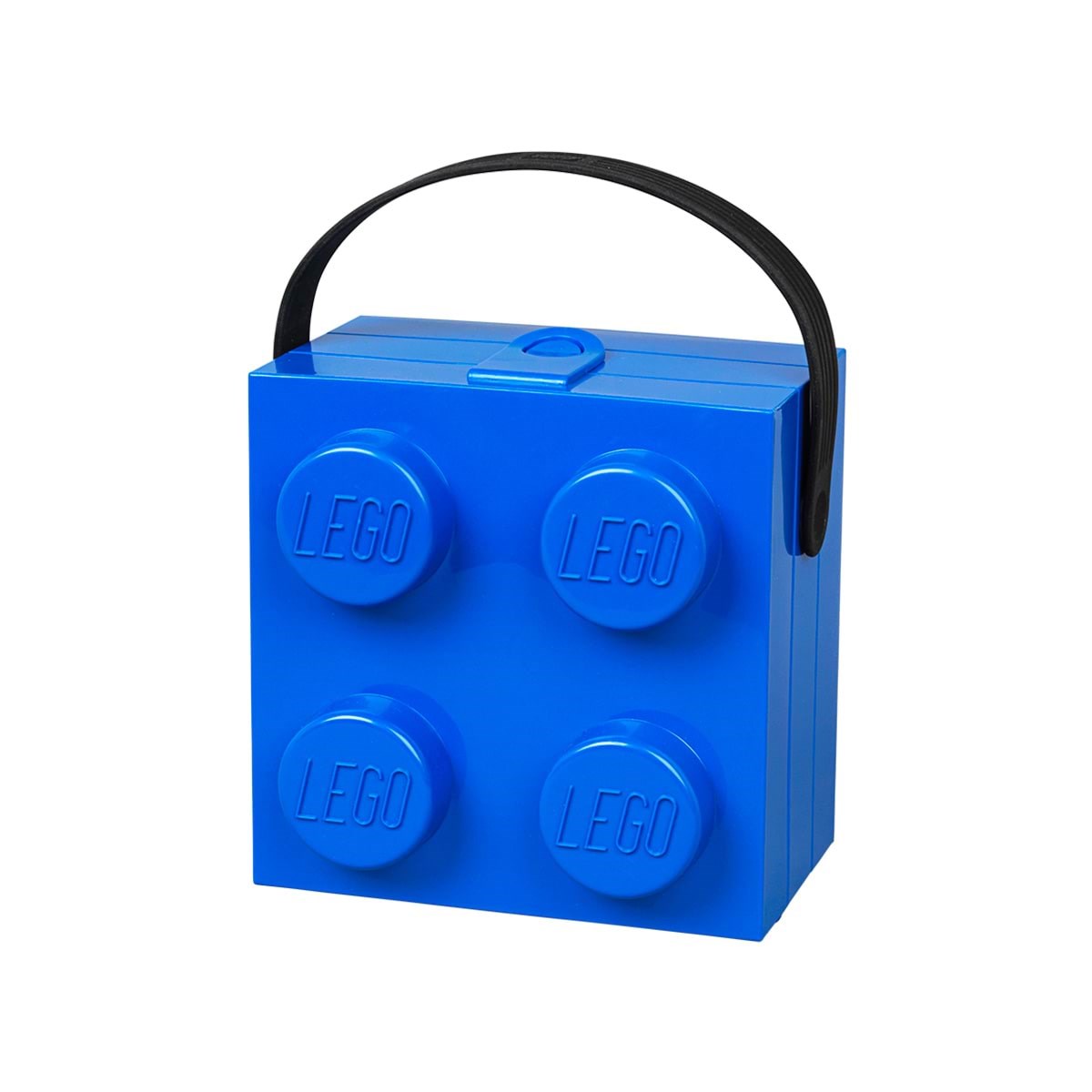 Lego Box W. Handle - Blue - Kinderzimmer 40240002