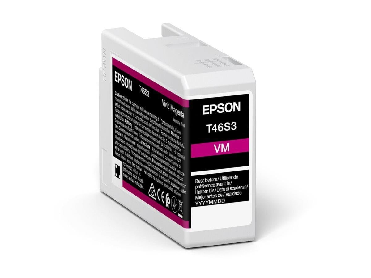 Epson Ink Ultrachrome Pro T46s30n Vivid Magenta 25ml - Druckerzubehoer Tinte Toner