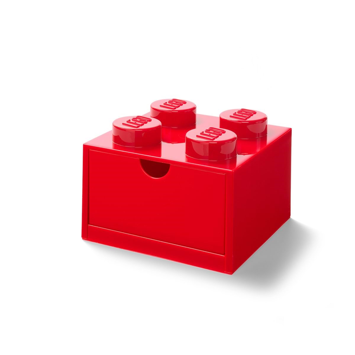 Lego Desk Drawer 4 - Red - Kinderzimmer