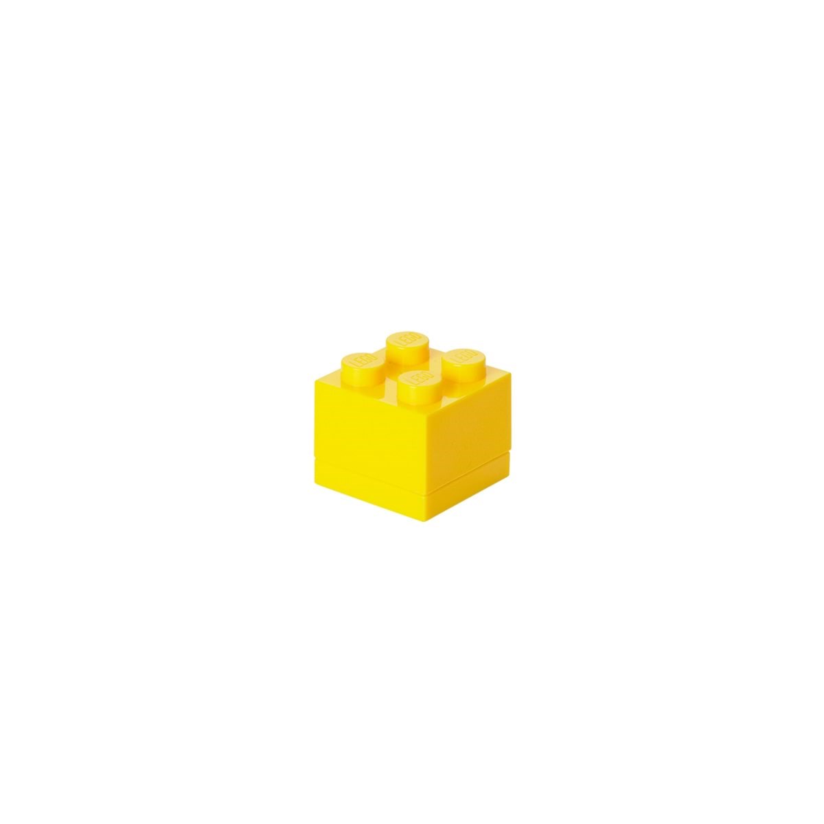 Lego Storage Mini Box 4 - Yellow - Kinderzimmer 40111732