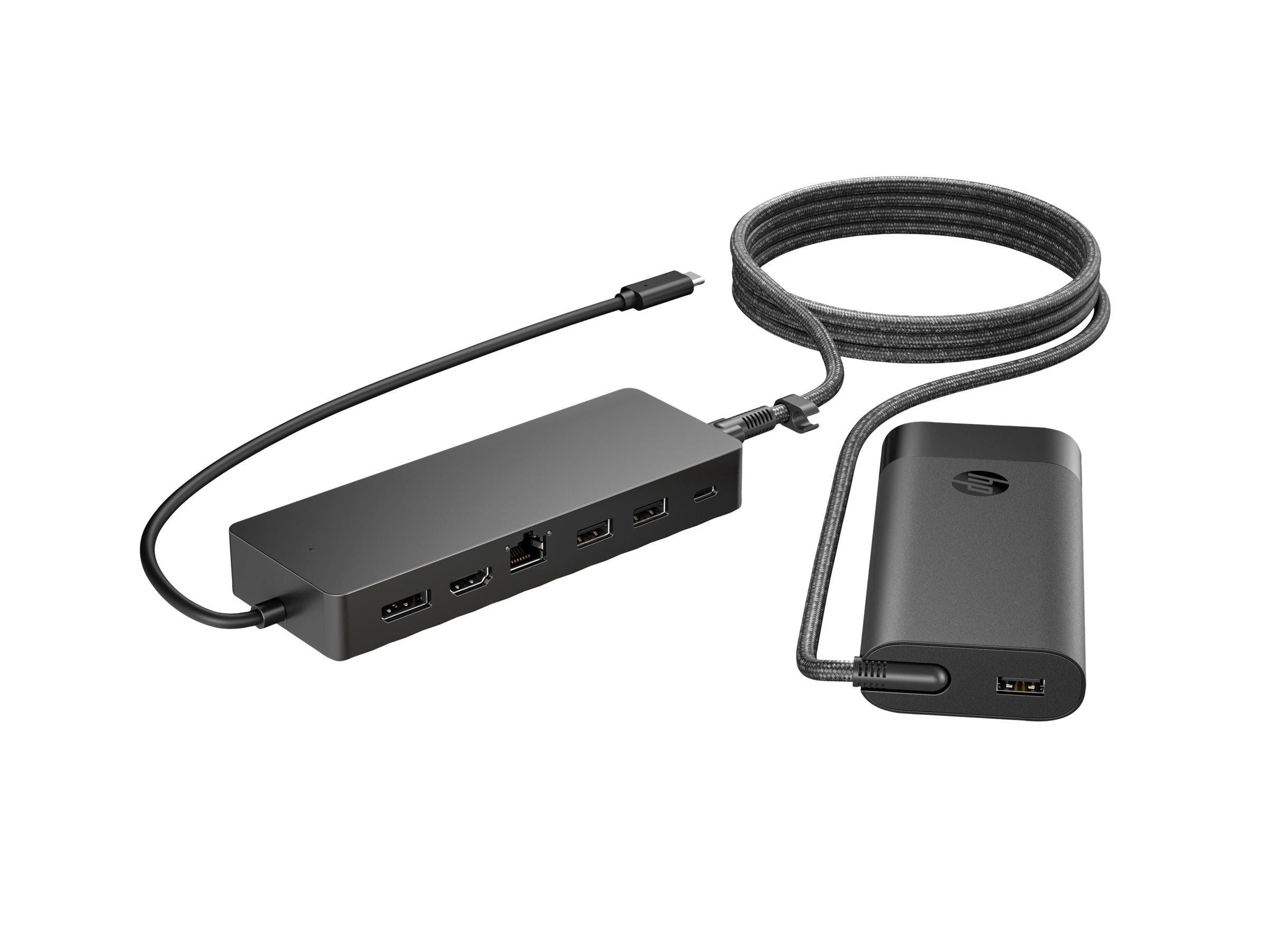 HP Universal Docking Station - Usb-c - 7-port - Hdmi+DP - Dockingstationen