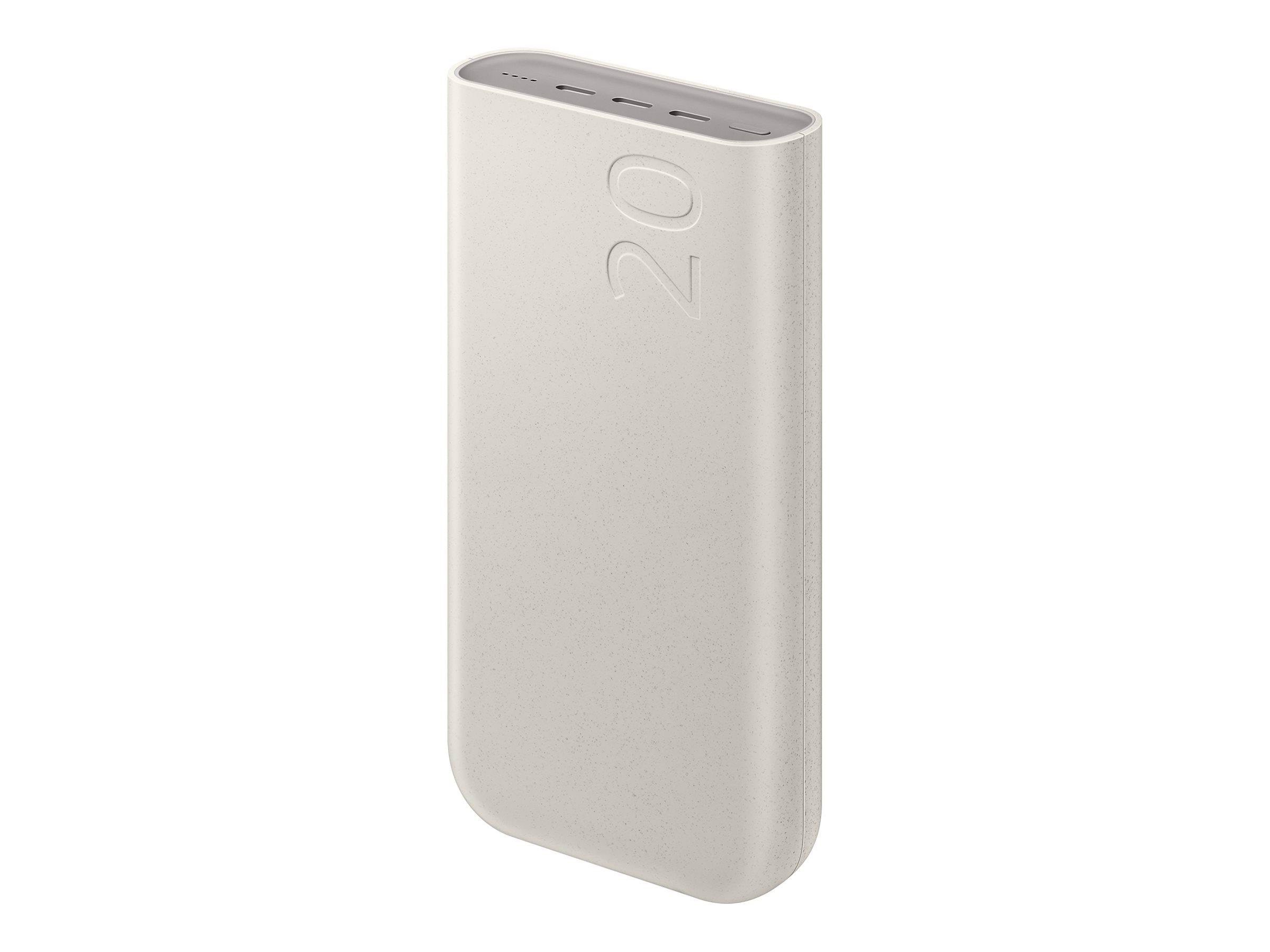 Samsung 20ah Battery Pack (Sfc 45w) - 20000 Mah - Powerbank Akku Beige Eb-p4520xuegeu