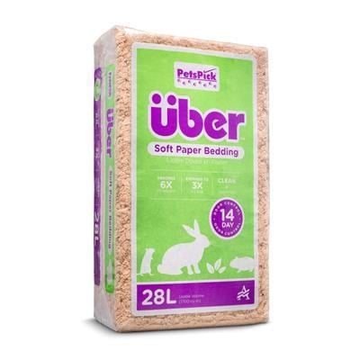 Über Paper Bedding 28 L Natural - Nagetiere
