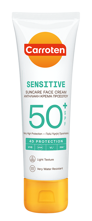 Carroten Face Sensitive Cream Spf 50 - Gesichtspflege