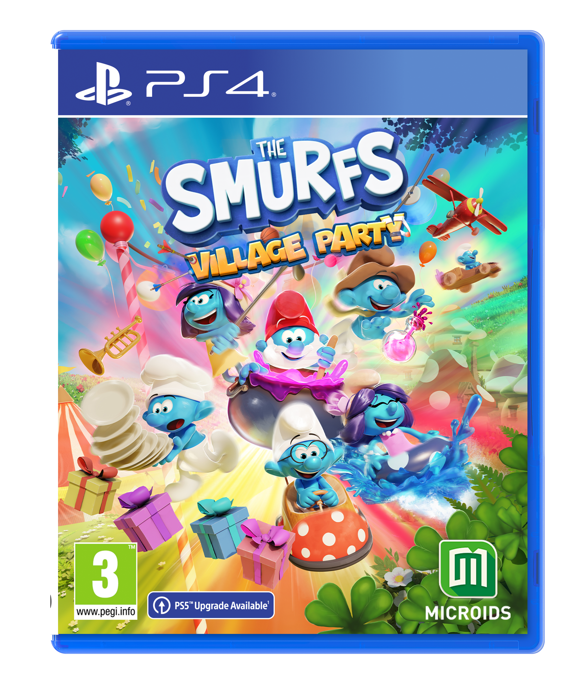 The Smurfs: Village Party - Sony Playstation 4 - Party - Pegi 3 - Spiele