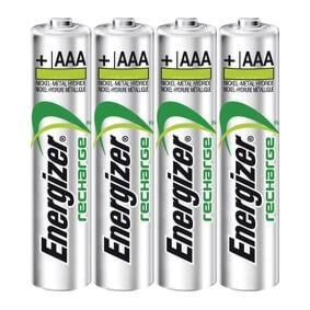 Energizer Batteries Aaa/lr03 Rechargeable Ni-mh 500mah 4-pack - Batterien Und Akkus 7638900424256