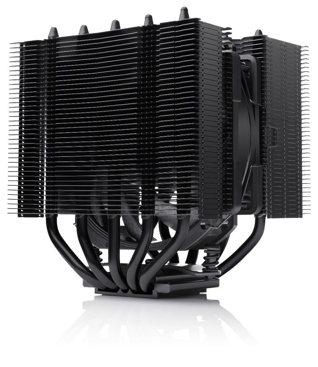 Noctua Nh-d12l Chromax.Black - Cpu-luftkühler - Max 23 Dba - Cpu Kuehler Schwarz Nh-d12l CH.BK