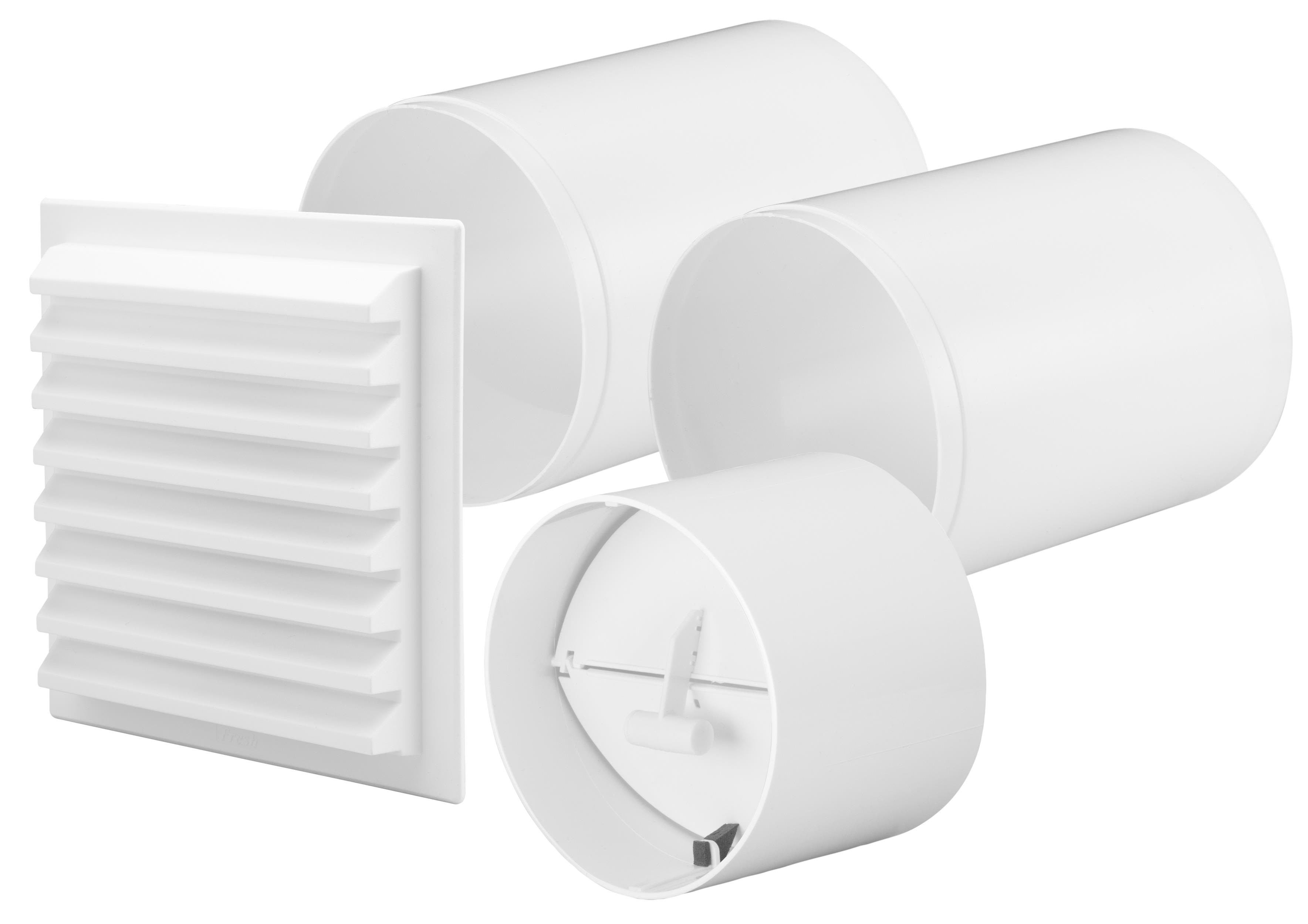 Fresh Through Wall Kit Intellivent Yvg D125 - Ventilation