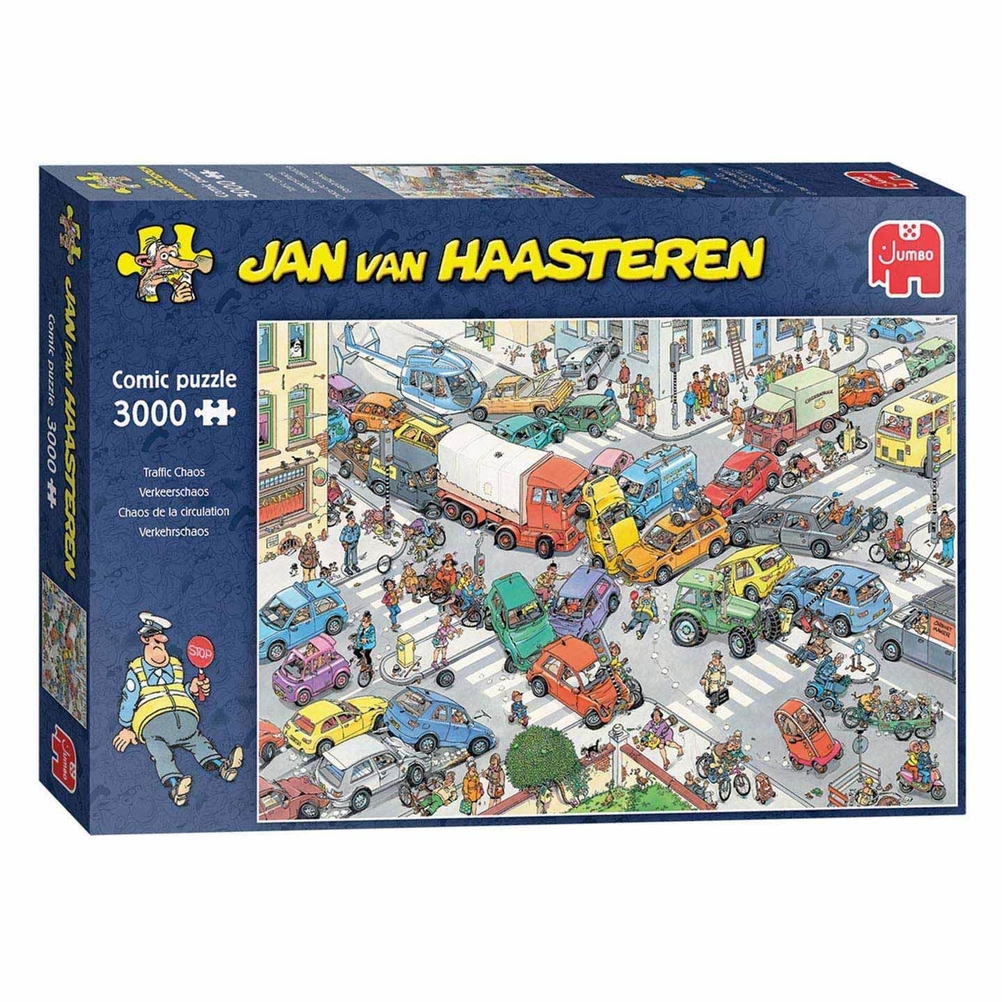 Jan Van Haasteren Traffic Chaos(3000) - Puzzle