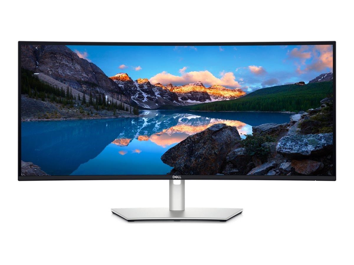 34" Dell Ultrasharp U3425we - 3440x1440 (Uwqhd) - 120hz - Ips - 90w Usb-c - Kvm Switch - Bildschirm Silver Dell-u3425we